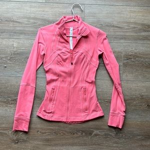 Lululemon Define Nulu Jacket - pale raspberry pink
